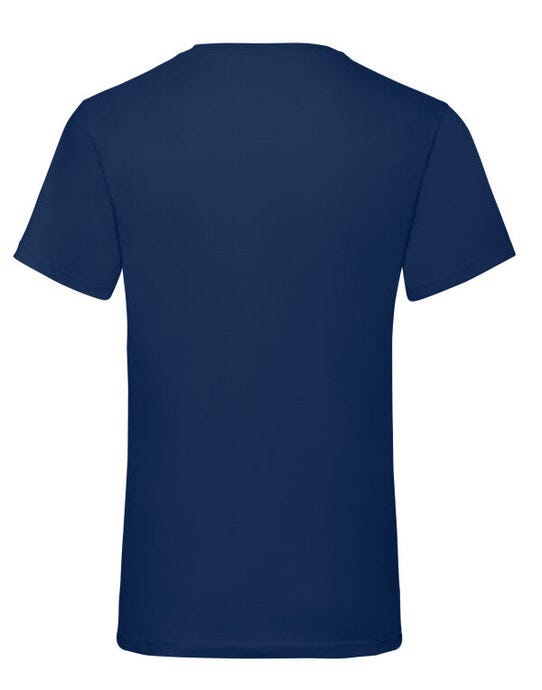 Fruit Of The Loom 61066 FOTL Mens Valueweight V-Neck T - Navy Blue