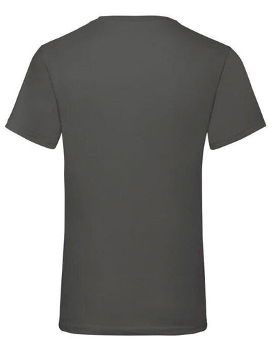 Fruit Of The Loom 61066 FOTL Mens Valueweight V-Neck T - Light Graphite