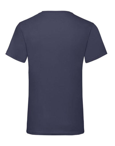 Fruit Of The Loom 61066 FOTL Mens Valueweight V-Neck T - Deep Navy