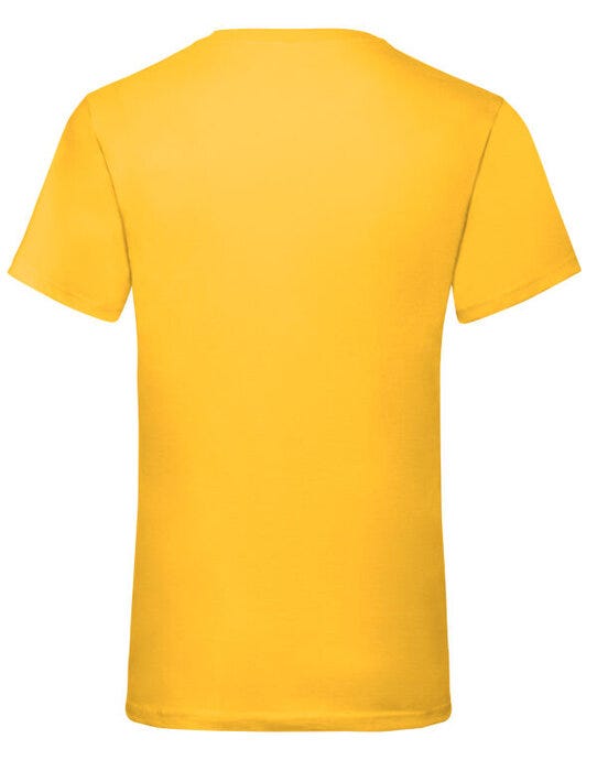 Fruit Of The Loom 61066 FOTL Mens Valueweight V-Neck T - Sun