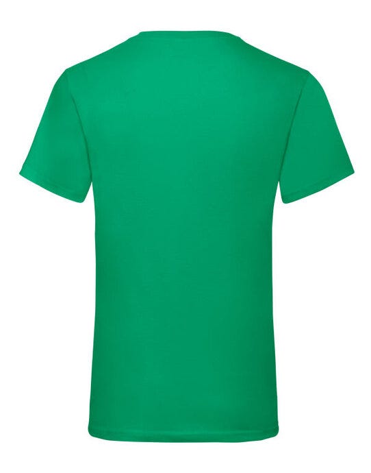 Fruit Of The Loom 61066 FOTL Mens Valueweight V-Neck T - Kelly Green
