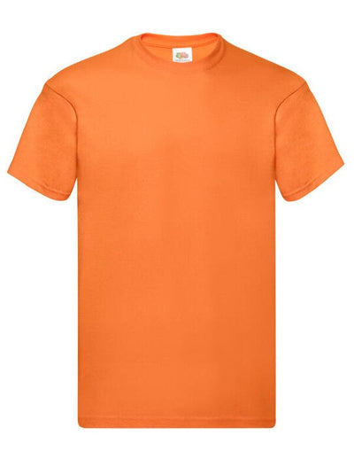 Fruit Of The Loom 61082 FOTL Mens Original T - Orange