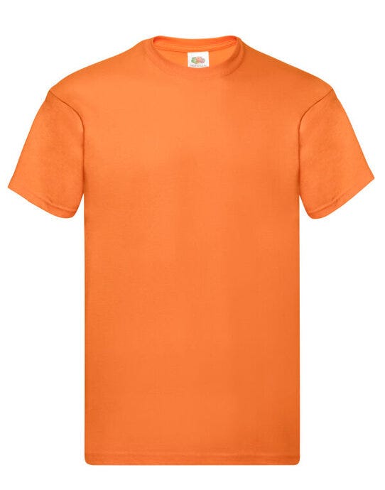 Fruit Of The Loom 61082 FOTL Mens Original T - Orange