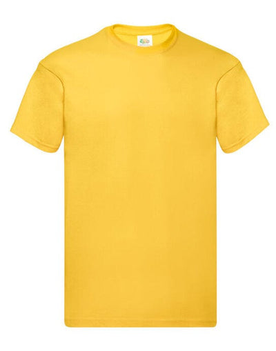 Fruit Of The Loom 61082 FOTL Mens Original T - Sun
