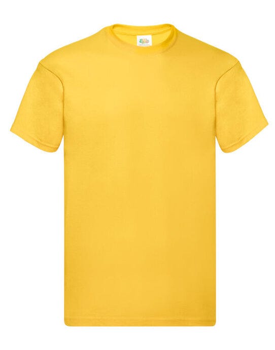 Fruit Of The Loom 61082 FOTL Mens Original T - Sun