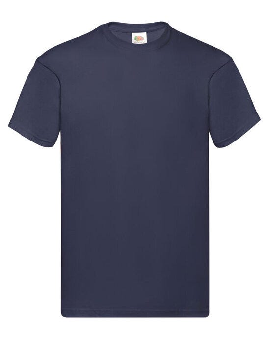Fruit Of The Loom 61082 FOTL Mens Original T - Deep Navy