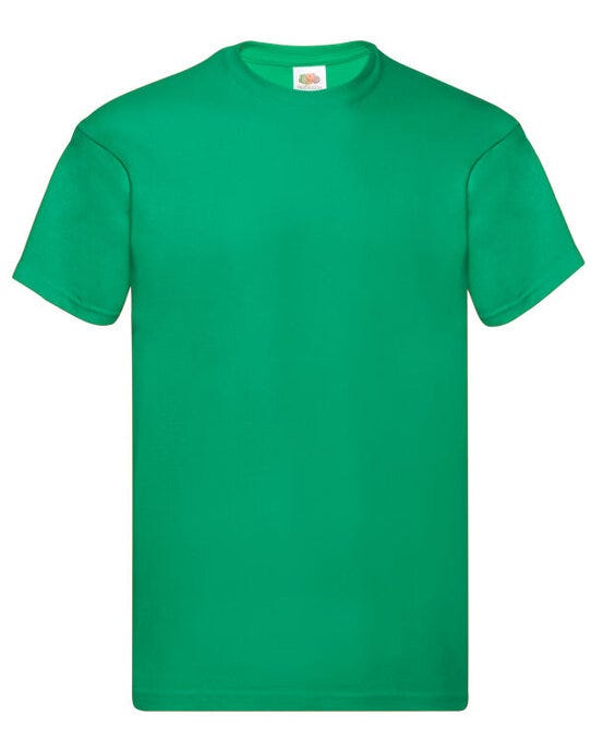 Fruit Of The Loom 61082 FOTL Mens Original T - Kelly Green