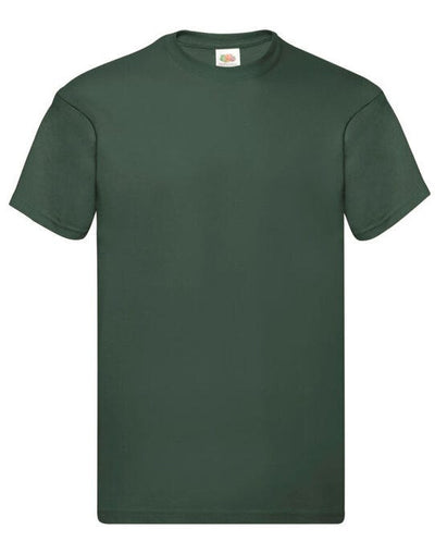 Fruit Of The Loom 61082 FOTL Mens Original T - Bottle Green