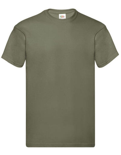 Fruit Of The Loom 61082 FOTL Mens Original T - Classic Olive