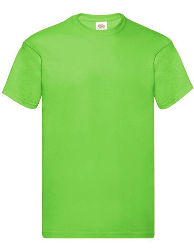 Fruit Of The Loom 61082 FOTL Mens Original T - Lime