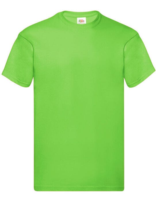 Fruit Of The Loom 61082 FOTL Mens Original T - Lime