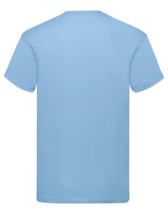 Fruit Of The Loom 61082 FOTL Mens Original T - Sky Blue