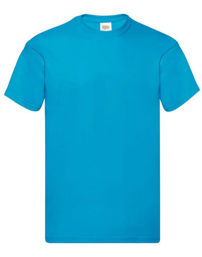 Fruit Of The Loom 61082 FOTL Mens Original T - Azure Blue