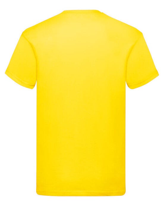 Fruit Of The Loom 61082 FOTL Mens Original T - Yellow