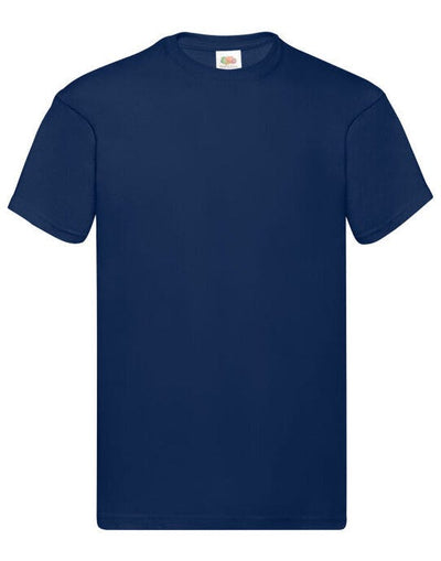 Fruit Of The Loom 61082 FOTL Mens Original T - Navy Blue