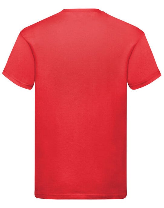 Fruit Of The Loom 61082 FOTL Mens Original T - Red