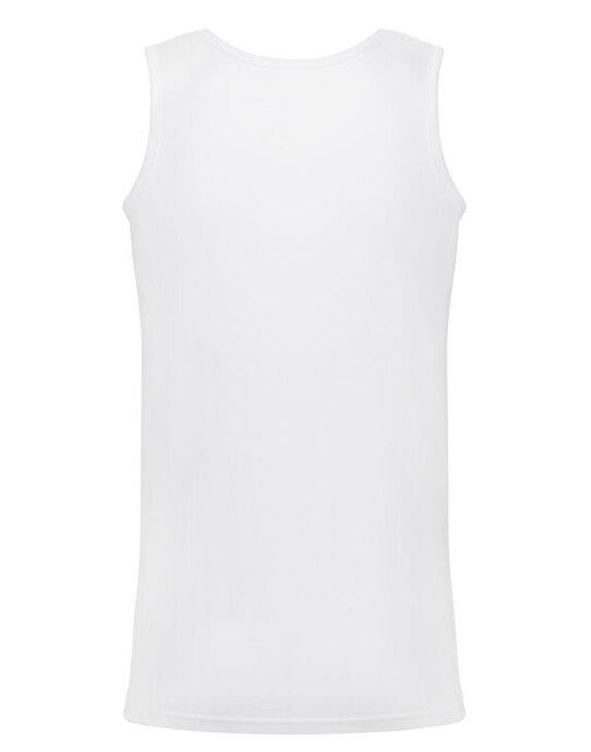 Fruit Of The Loom 61098 FOTL Mens Valueweight Athletic Vest - White