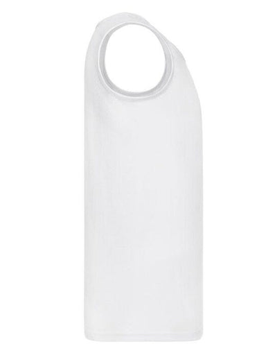 Fruit Of The Loom 61098 FOTL Mens Valueweight Athletic Vest - White