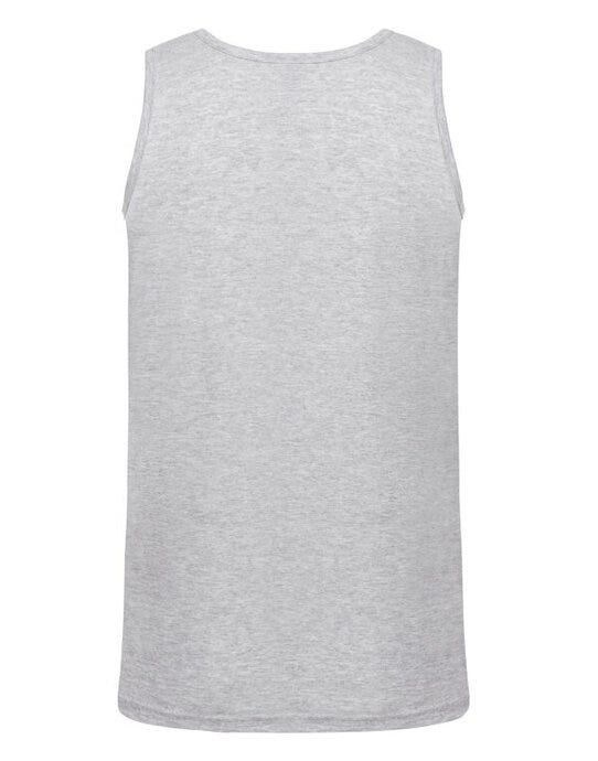 Fruit Of The Loom 61098 FOTL Mens Valueweight Athletic Vest - Heather Grey