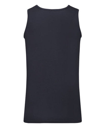 Fruit Of The Loom 61098 FOTL Mens Valueweight Athletic Vest - Deep Navy