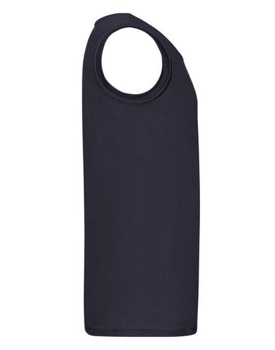 Fruit Of The Loom 61098 FOTL Mens Valueweight Athletic Vest - Deep Navy