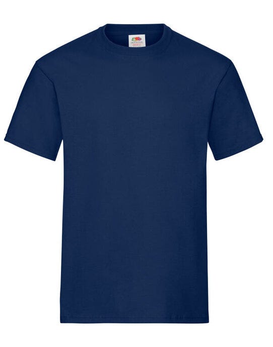 Fruit Of The Loom 61212 Heavy Cotton Tee - Navy Blue