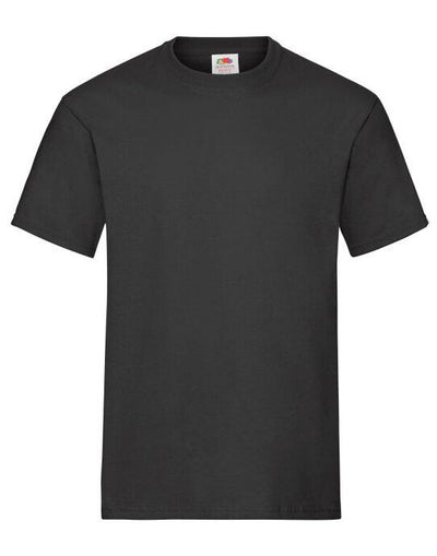 Fruit Of The Loom 61212 Heavy Cotton Tee - Black