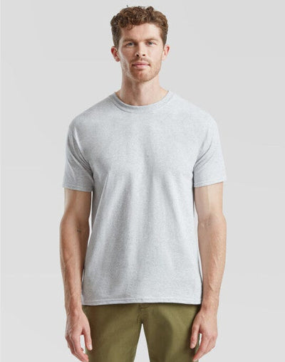 Fruit Of The Loom 61212 Heavy Cotton Tee - Heather Grey