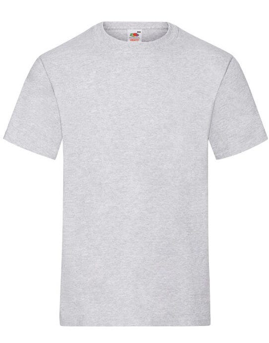 Fruit Of The Loom 61212 Heavy Cotton Tee - Heather Grey