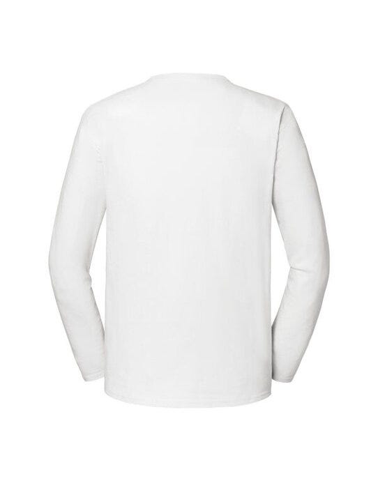 Fruit Of The Loom 61360 FOTL Mens Iconic 195 Premium LS T - White