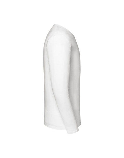 Fruit Of The Loom 61360 FOTL Mens Iconic 195 Premium LS T - White