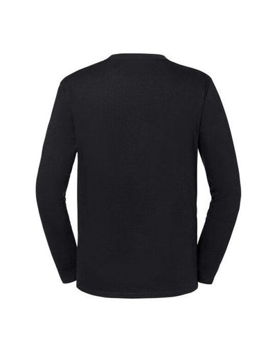 Fruit Of The Loom 61360 FOTL Mens Iconic 195 Premium LS T - Black