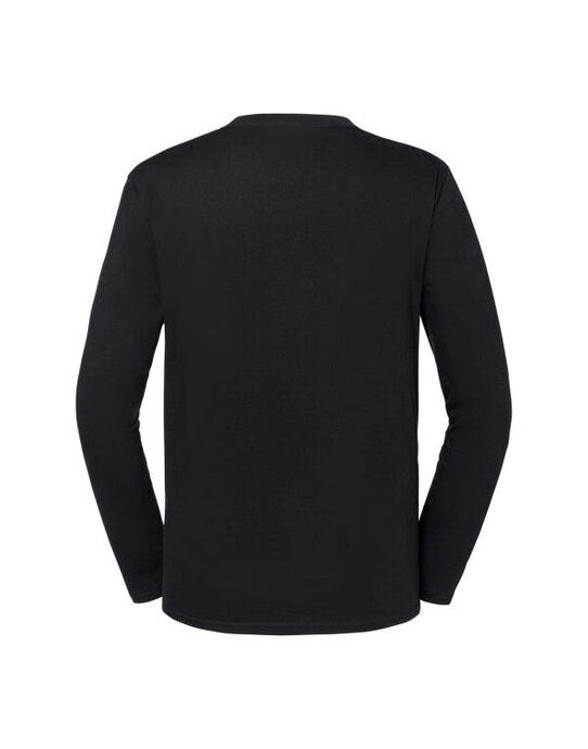 Fruit Of The Loom 61360 FOTL Mens Iconic 195 Premium LS T - Black