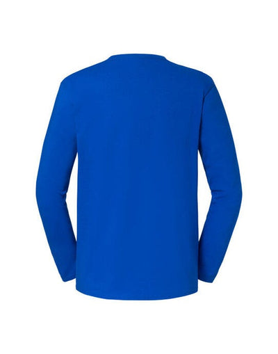Fruit Of The Loom 61360 FOTL Mens Iconic 195 Premium LS T - Royal