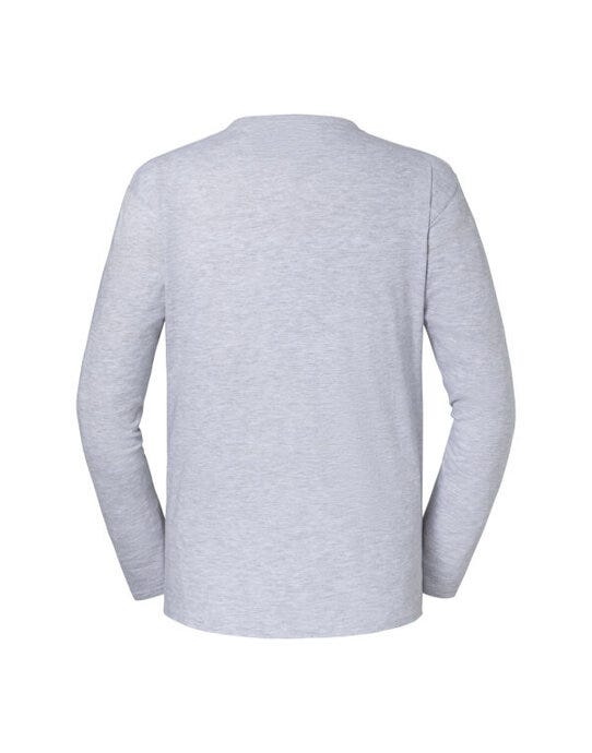 Fruit Of The Loom 61360 FOTL Mens Iconic 195 Premium LS T - Heather Grey