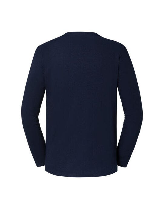 Fruit Of The Loom 61360 FOTL Mens Iconic 195 Premium LS T - Deep Navy