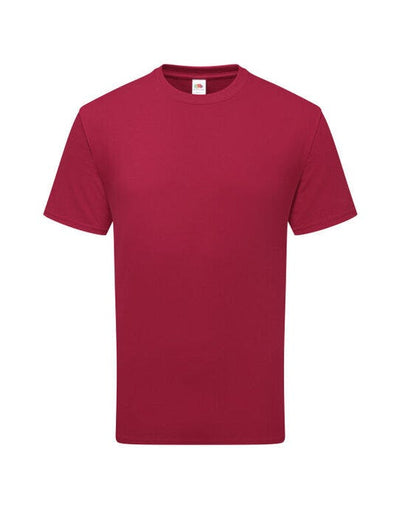 Fruit Of The Loom 61362 FOTL Pure Cotton T - Cranberry