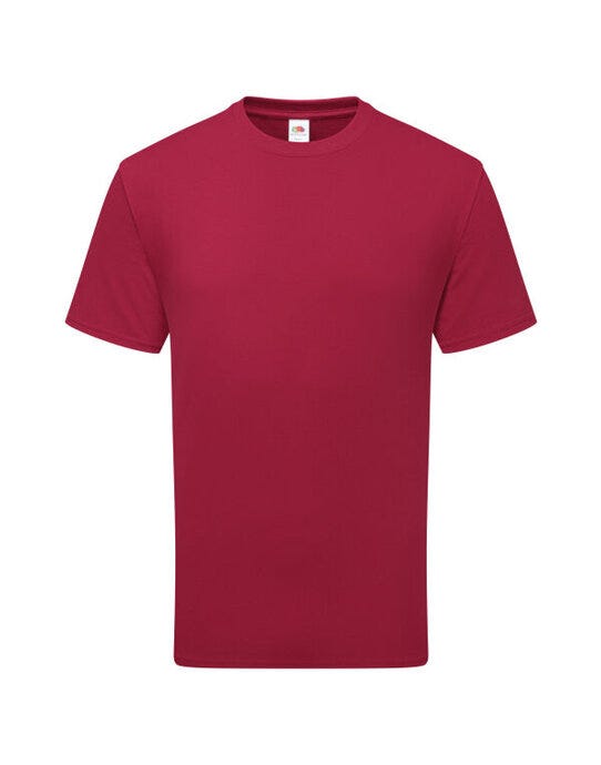Fruit Of The Loom 61362 FOTL Pure Cotton T - Cranberry