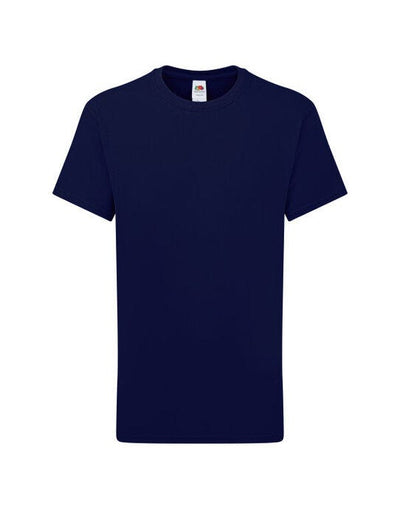 Fruit Of The Loom 61363 FOTL Kids Iconic 195 T - Deep Navy
