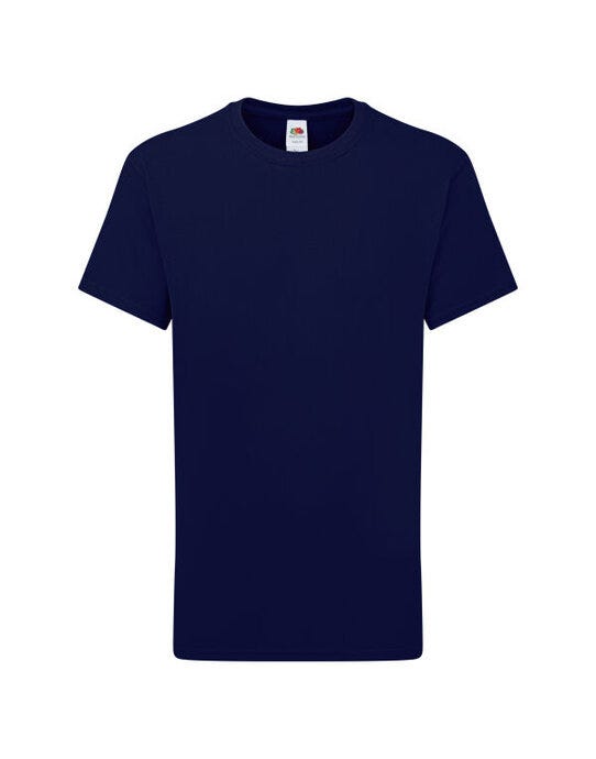 Fruit Of The Loom 61363 FOTL Kids Iconic 195 T - Deep Navy