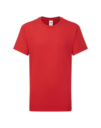Fruit Of The Loom 61363 FOTL Kids Iconic 195 T - Red