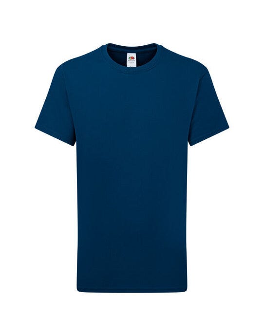 Fruit Of The Loom 61363 FOTL Kids Iconic 195 T - Mountain Blue