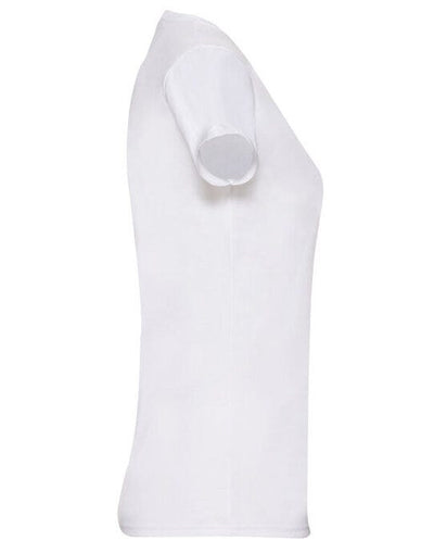 Fruit Of The Loom 61372 FOTL Ladies Valueweight T - White