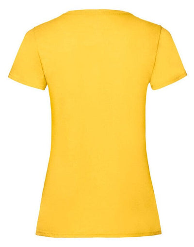 Fruit Of The Loom 61372 FOTL Ladies Valueweight T - Sun