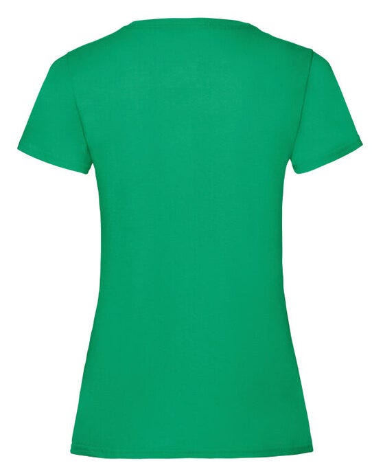 Fruit Of The Loom 61372 FOTL Ladies Valueweight T - Kelly Green
