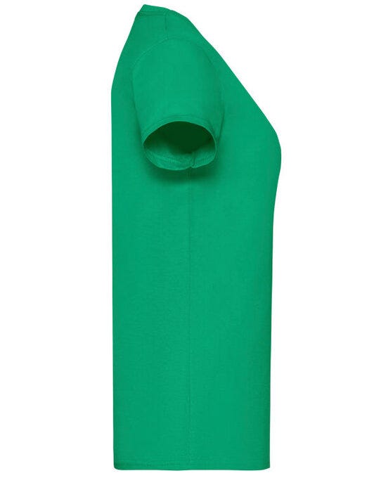 Fruit Of The Loom 61372 FOTL Ladies Valueweight T - Kelly Green