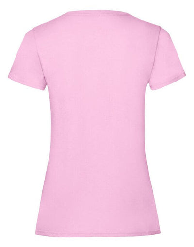 Fruit Of The Loom 61372 FOTL Ladies Valueweight T - Light Pink