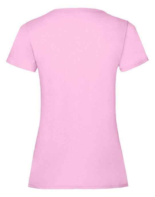 Fruit Of The Loom 61372 FOTL Ladies Valueweight T - Light Pink