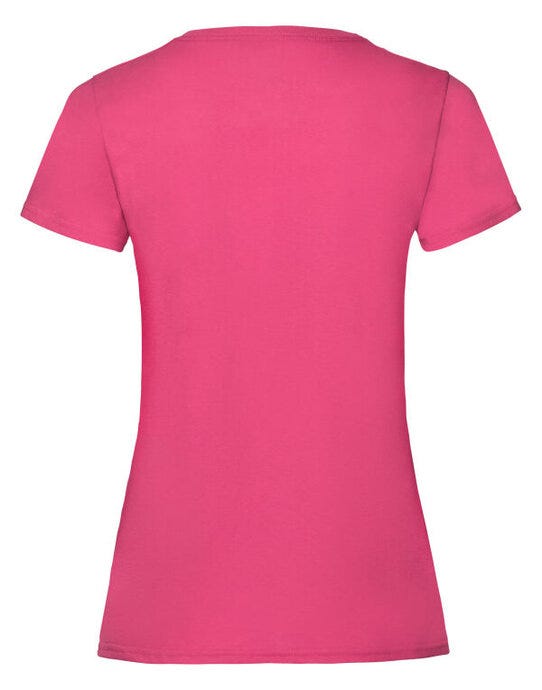 Fruit Of The Loom 61372 FOTL Ladies Valueweight T - Fuchsia