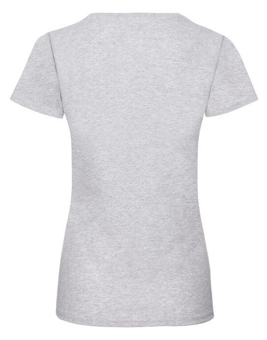 Fruit Of The Loom 61372 FOTL Ladies Valueweight T - Heather Grey
